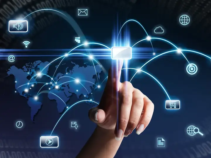Business growth and automation concept
